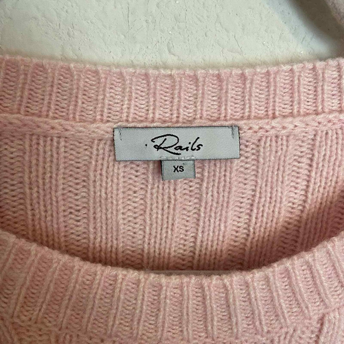 RAILS Pink Joelle Ribbed Petal Melange Sweater View 4