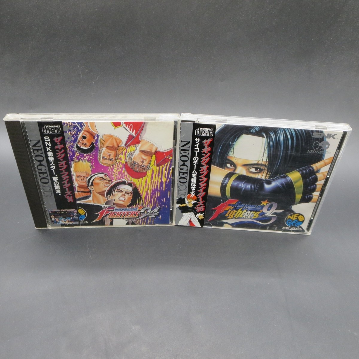 The King of Fighters 94 95 Neo Geo CD with Manual 2 Games Japan 