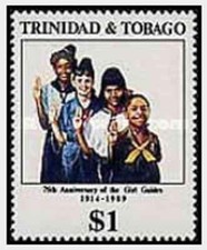 Timbre Scoutisme Trinité et Tobago 629 ** lot 24783