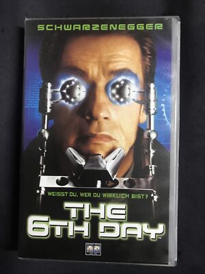 The 6th Day - Arnold Schwarzenegger - VHS Video Kassette Zustand Gut @830