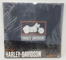 EK Success Harley-Davidson 2004 12 x 12 Scrapbook Album Black  Silver NIP
