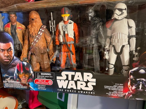 Action Figure Box Set RARE Star Wars The Force Awakens 12