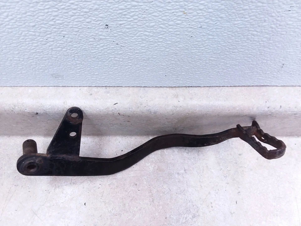 Задняя тормозная педаль Kawasaki F9 Big Horn 350 F9B Enduro ИЗОГНУТАЯ 1974 ANX-C - Изображение 2 из 4