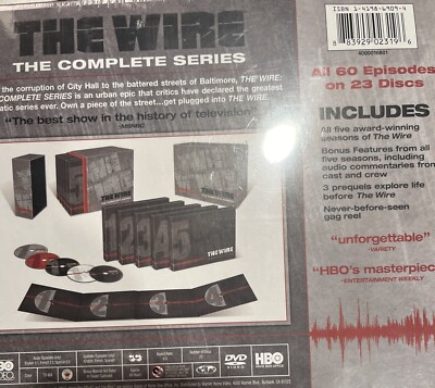 The Wire The Complete Series season 1-5 (DVD 23-Disc boxset