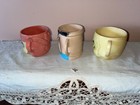 VTG PLASTIC MUGS 1972 FLINSTONES Fred BAM BAM Pebbles MISTAKE ON FRED Vitamins — photo 2