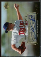 Glen Perkins 2007 Exquisite Collection Rookie Sig Imagery Autographs Gold #GP
