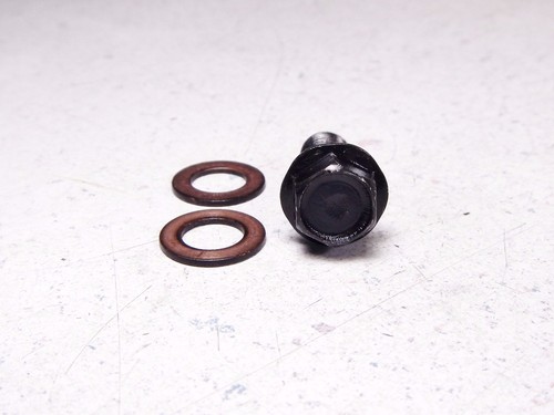 88 KAWASAKI KAF450 MULE 1000 SMALL INNER TRANSMISSION OIL LINE PIPE BANJO BOLT - Bild 3 von 3