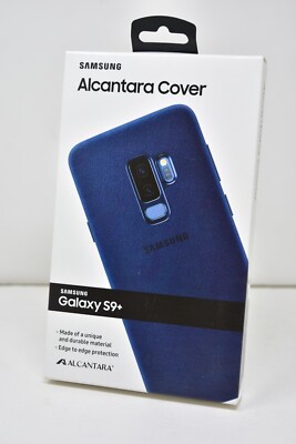 Samsung Alcantara Cover Case for Samsung Galaxy S9+ (Plus) - Blue NEW !!!