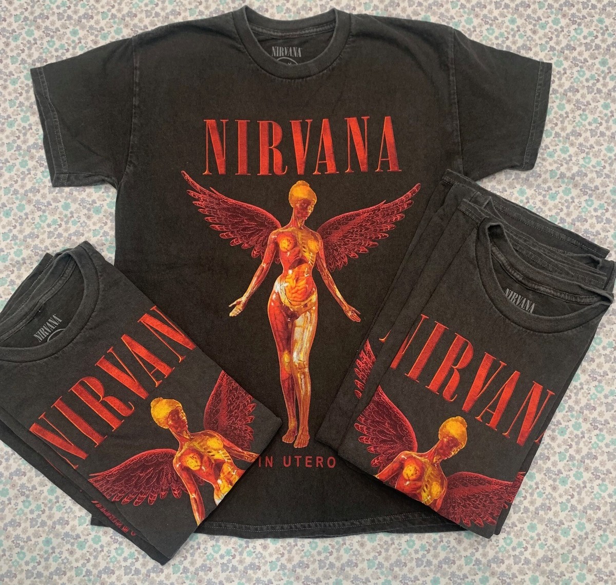 Nirvana Men's in Utero T-Shirt Vintage | eBay Nirvana Men's in Utero T-Shirt Vintage | eBay