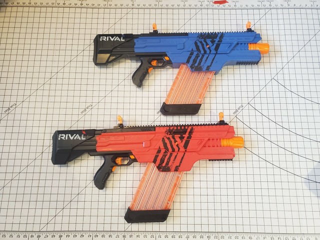 nerf rival khaos blue
