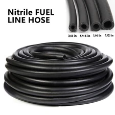 4-50Ft Nitrile Rubber (NBR) EFI Fuel Injection Line Hose  1/4" 5/16" 3/8" 1/2" 