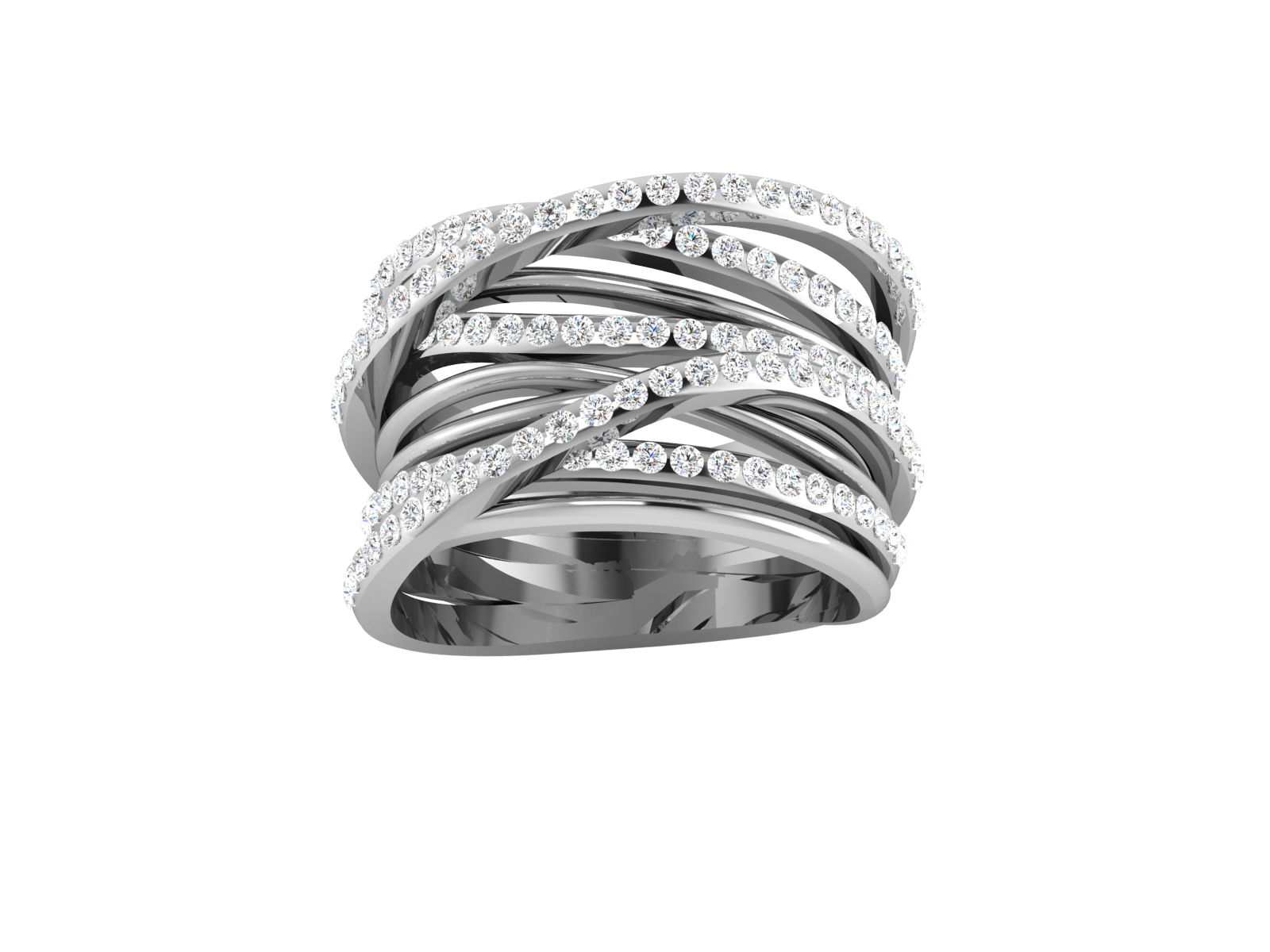 Round Cut 1.07 Ct Diamond Lab Created Promise Ring 14k White Gold Size