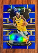 2023-24 Panini Select PASCAL SIAKAM Blue Prizm #8 Holo Foil Indiana Pacers