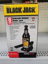 Torin T90803W Black Jack Hydraulic Bottle Jack 8 Ton 16000 lbs Lifting  Capacity