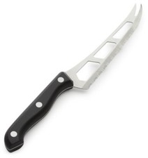 Cuchillo multiuso para frutas, verduras y queso rebanada perfecta hoja afilada de acero inoxidable