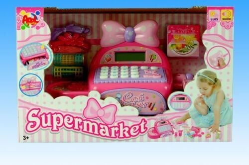 Cassa Giocattolo Supermarket Musicale con Scanner e Luci