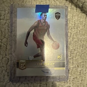 Evan Mobley SILVER PRIZM ROOKIE CARD # /999 SP 2021 Donruss ELITE EVAN MOBLEY RC