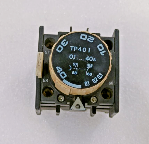 ABB TP 40 I TIMER BLOCK OFF DELAY 0.1 TO 40 SEC - Picture 2 of 13