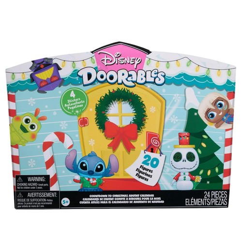 Disney Doorables Advent Calendar 24 Collectibles 2024 Surprise Figures - 第 6/6 張圖片