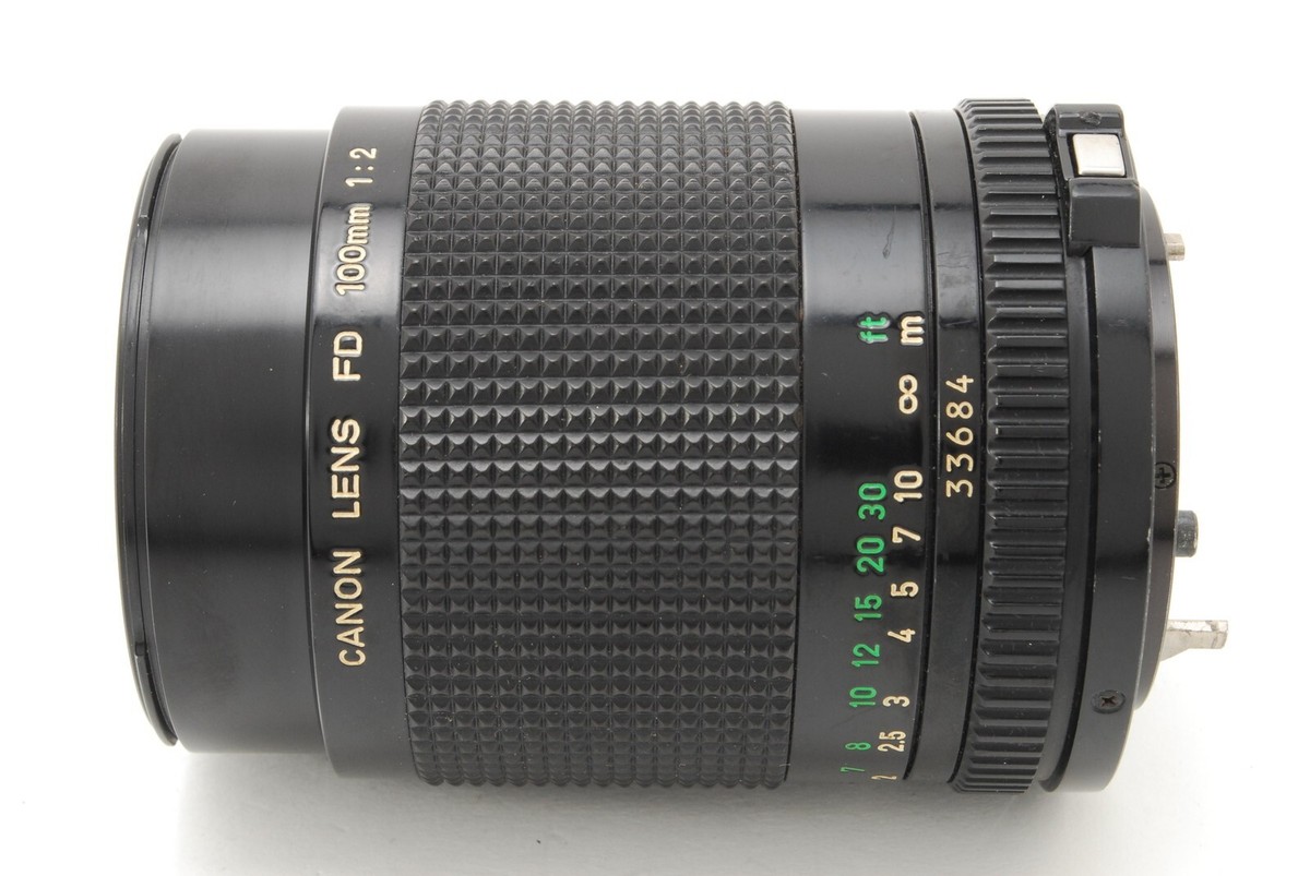 Near Mint] Canon New FD NFD 100mm f2 MF Telephoto Lens from