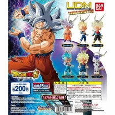 Bandai DragonBall Capsule Toy UDM The best 30 mini figure keychain full set 6pcs
