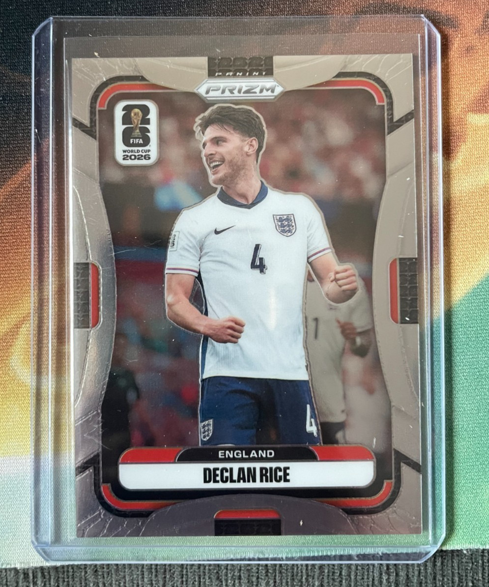Declan Rice 2026 Panini Prizm World Cup #98 Image Variation SSP