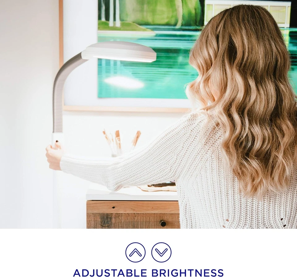 Verilux SmartLight Lámpara de Pie LED Moderna de Espectro Completo con Blanco Ajustable Foto 3 de 4