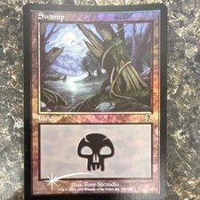 Magic: The Gathering Swamp Land Foil 7th Edition Tony Szczudlo 349 English