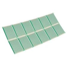 2" x 2.8" PCB Board Circuit 12 Pcs Single Sided Solder Boards Green