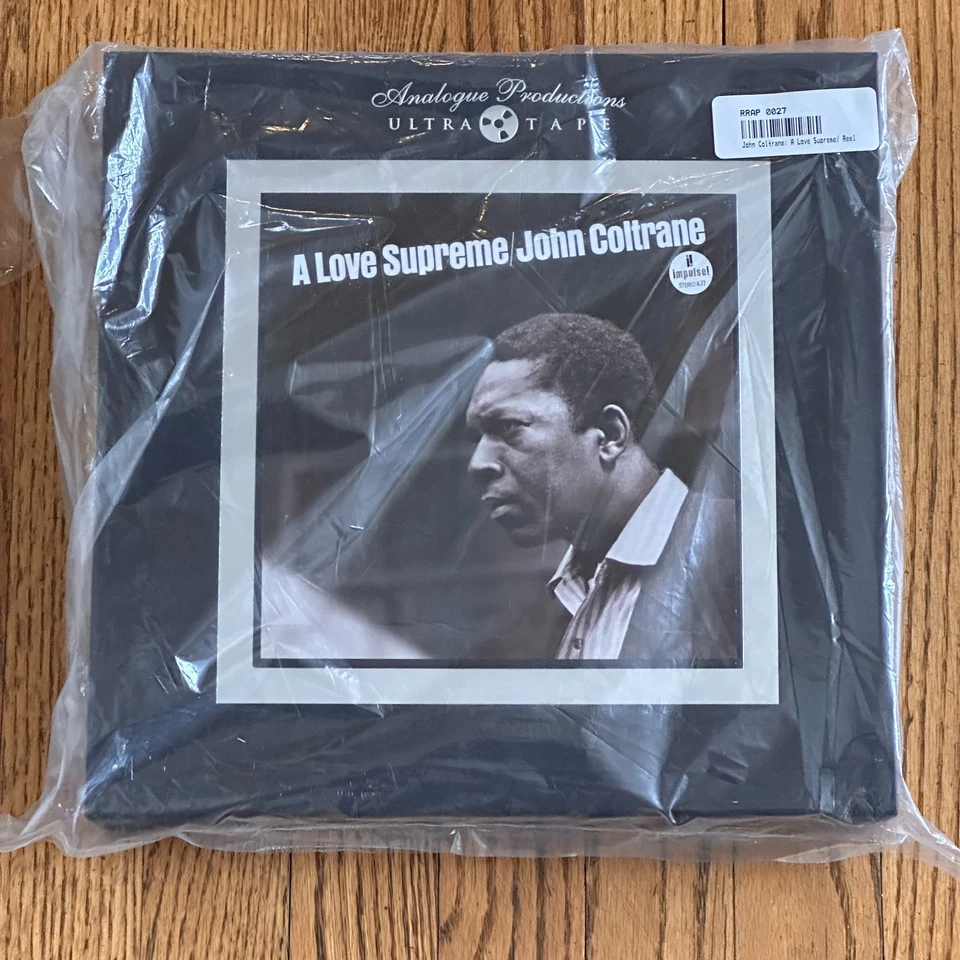 John Coltrane - A Love Supreme AP UltraTape 15 ips double Reel to Reel free ship Foto 2 de 4