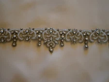 Kleinfeld Pnina Tornai Wedding Dress Bridal Ivory Applique or Sash NWT $1,530