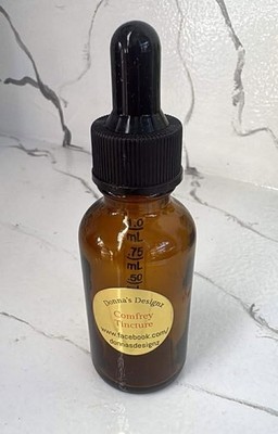 Donna s Designz Comfrey Tincture, Herbalist Crafted w/dropper 1 oz.