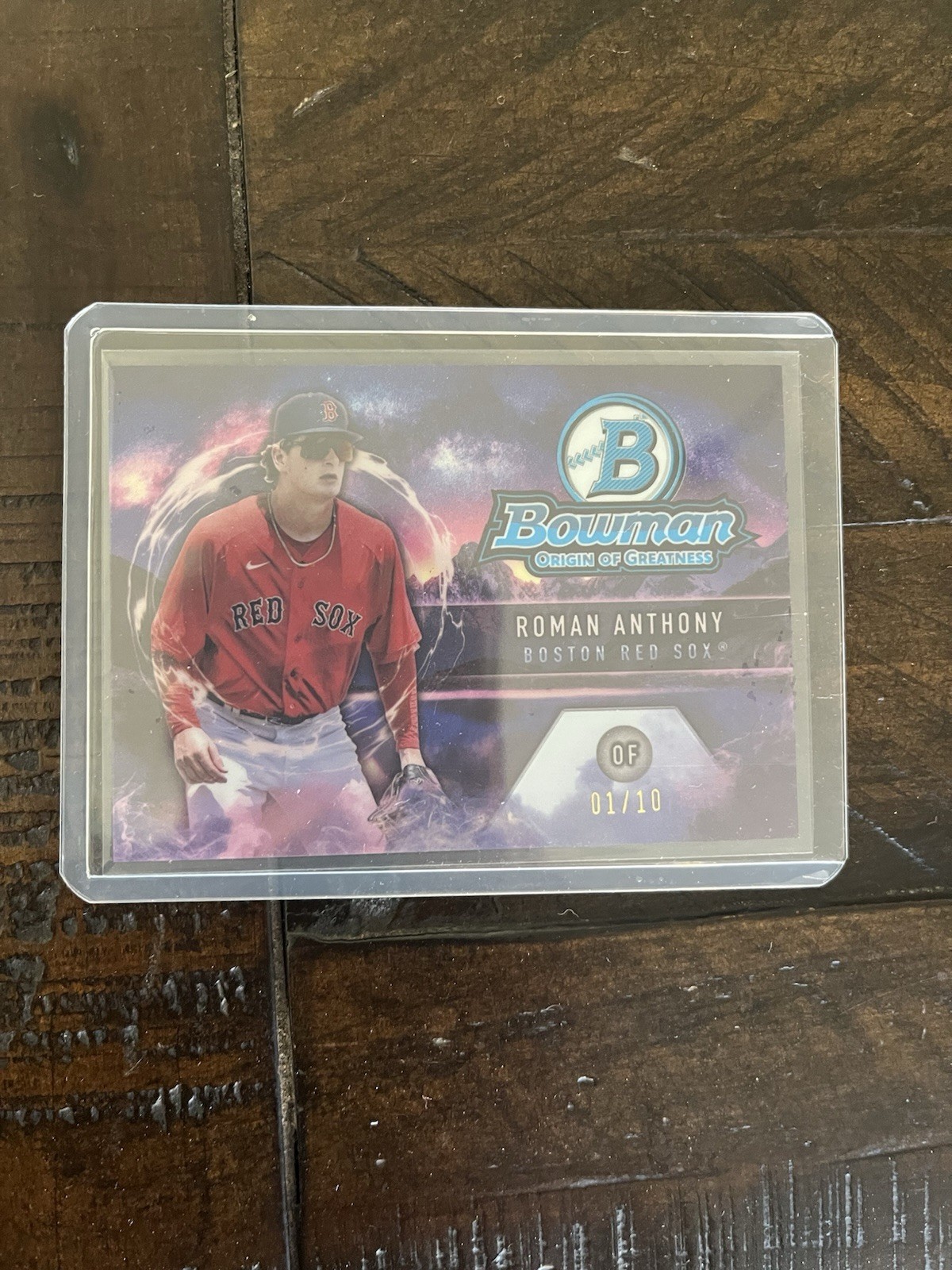 2024 Bowman Origin of Greatness Roman Anthony #OOG-20 (RC) BLACK /10