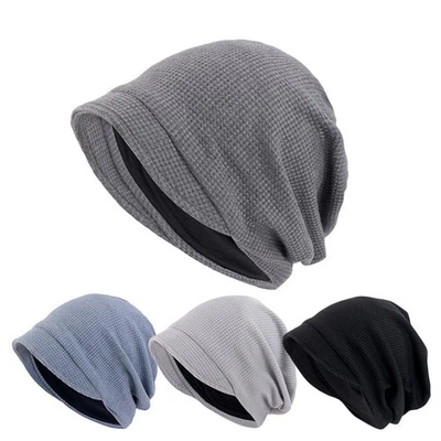 MARKENLOS Muslim Damen Krempe Turban Hut Motorhaube Hijab Chemo Cap Kopfbedeckung Wrap
