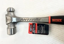 NEW - Proto Ball Peen AntiVibe 2lb Hammer, Steel, 32oz Head, 1-5/8", J1332AVP