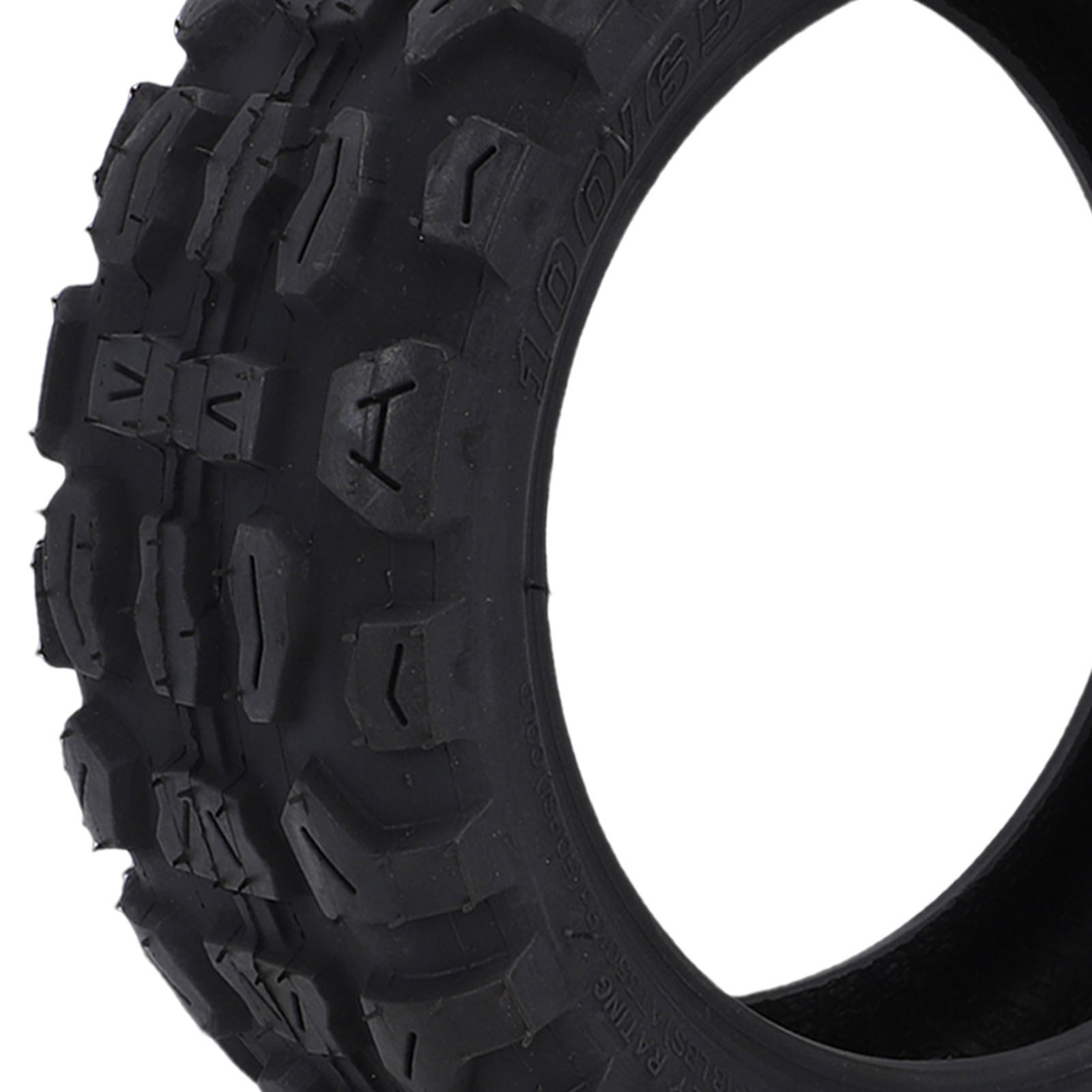 100/65-6.5 Tire Shock Absorption Anti Impact Rubber Off Road Vacuum Tire For Ele