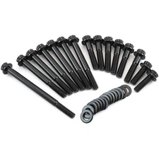 Holden V8 253 308 304 Timing Cover & Water Pump Bolt Kit  Black Finish AF37-1629