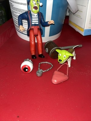 Hasbro The Mask Face Blastin' Mask Action Figure Dog Hammer Lot