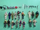 Over 40 pieces GI JOE figure lot, with weapons
