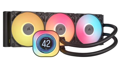 Corsair iCUE LINK Titan 360 RX LCD AIO CPU Kühler RX120 AM5 LGA1851 NEU OVP