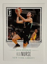 Kia Nurse WNBA 2018 Rittenhouse RC ROOKIE CARD. rookie card picture