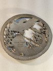 Rawcliffe Pewter 1989 #P02905 disc hunting dog / duck / woods potpourri jar top — photo 5
