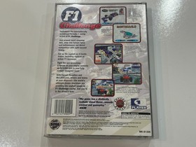 F1 Challenge (Sega Saturn, 1996) CIB Complete in Box w Manual & Reg Card LN MINT
