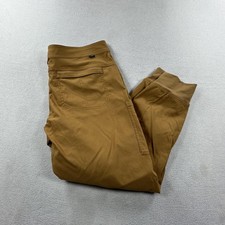 PrAna Pants Womens 14 Brown Halle Jogger II Standard Fit Hiking Cuff