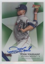 2015 Bowman's Best of Green Refractor 42/99 Touki Toussaint #B15-TTO Auto 0b5