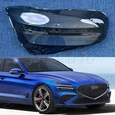 For Genesis G70 2022-2026 Right Headlight Lens Cover Shell Lampshade Clear 1pcs
