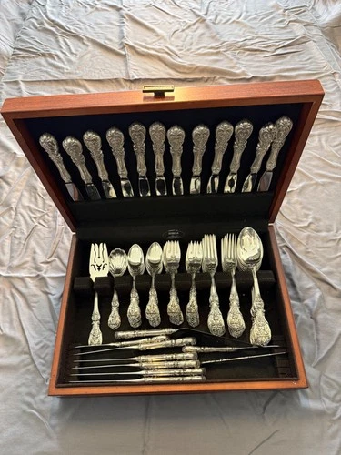 Reed & Barton Francis I Sterling Silver Flatware Set, 85 Pc ~ Approx. 131 oz