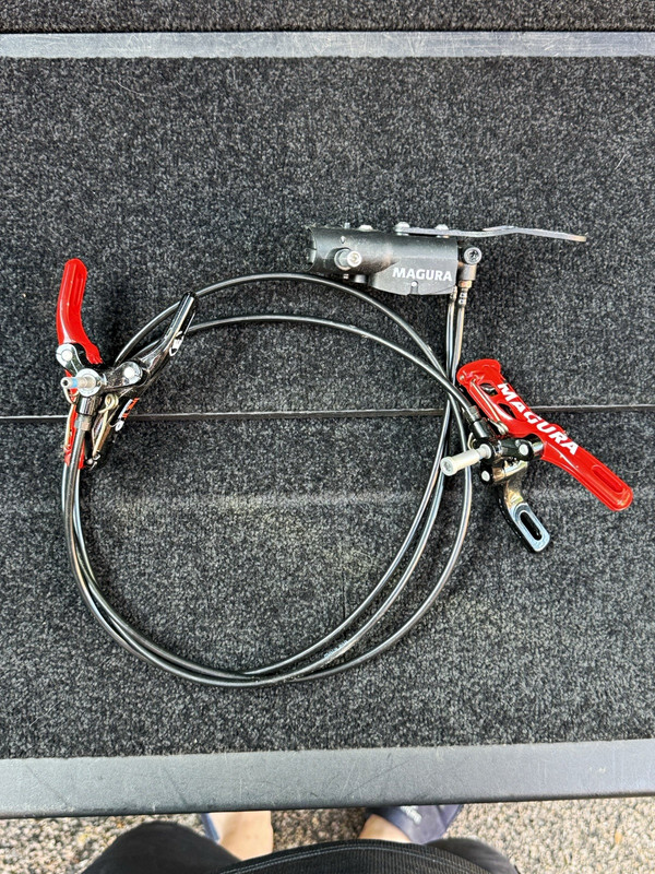 Magura RTT8 Hydraulic rim brake system complete cable to hydraulic 2700149