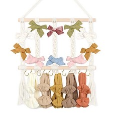 Headband Holder Bow Holder for Girls Hair Bows,Baby Headband Holder Beige-3