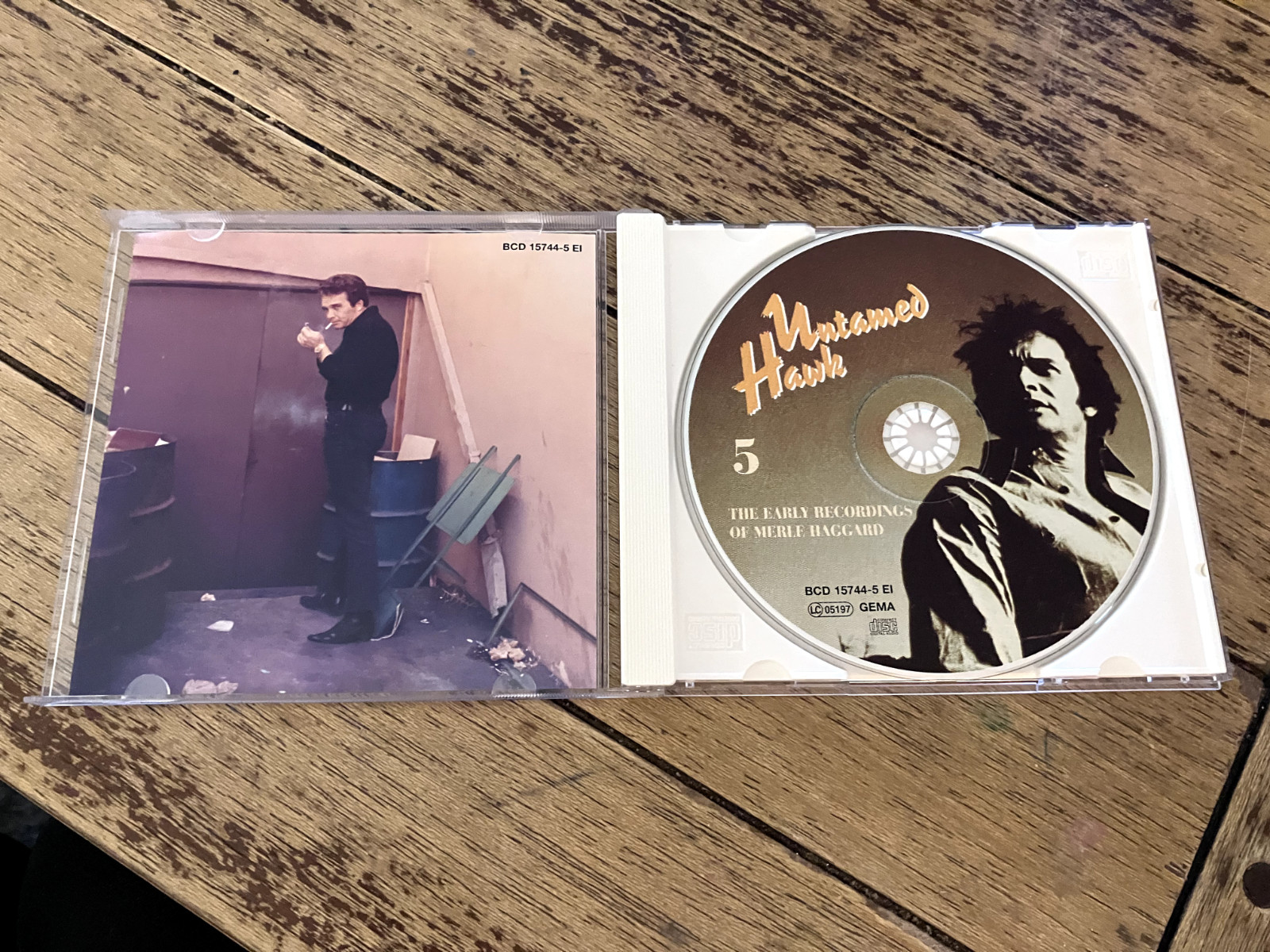 Untamed Hawk: The Early Recordings of Merle Haggard (5 CD Box Set) Bear Family